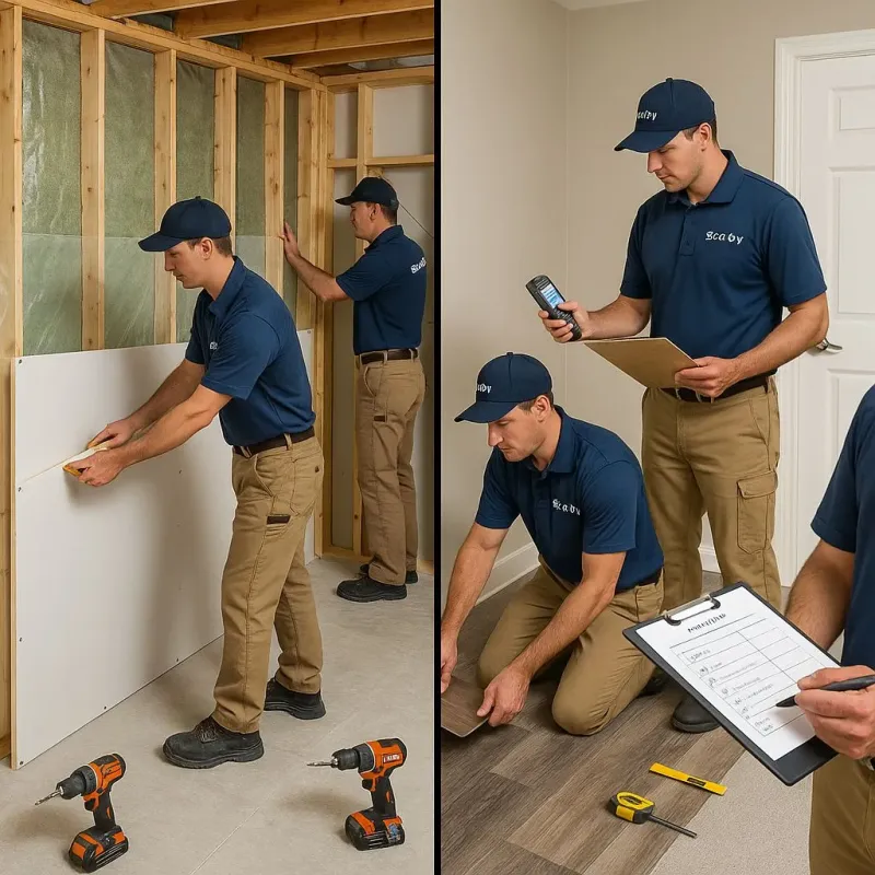 Repairs and Reconstruction process in Balsam Lake, WI